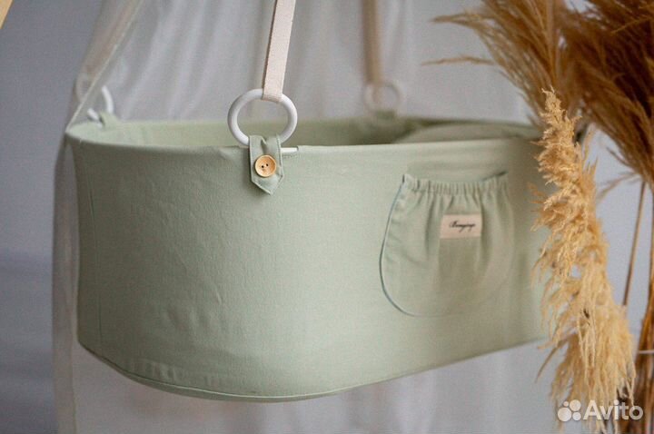 Детская колыбель с креплением в потолок