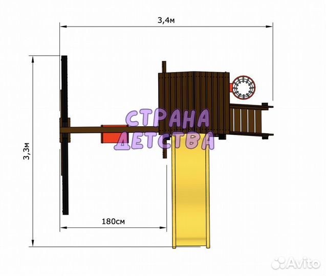 Детская площадка уличная