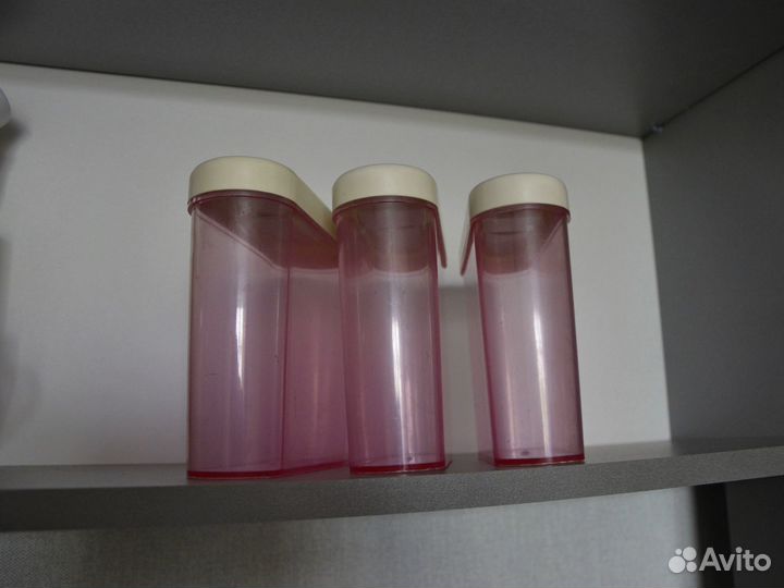 Банки для сыпучих продуктов. Набор из 3 штук