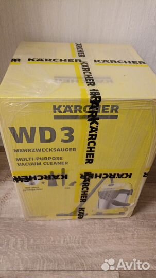 Пылесос karcher wd 3 sv-17/6/20