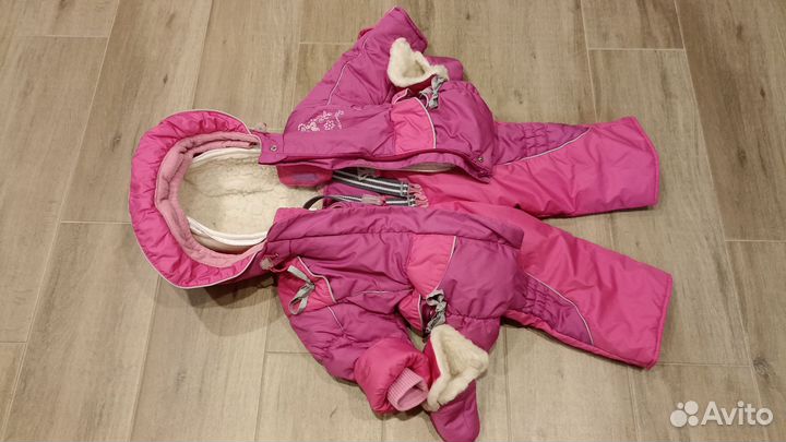 Зимний костюм для девочки