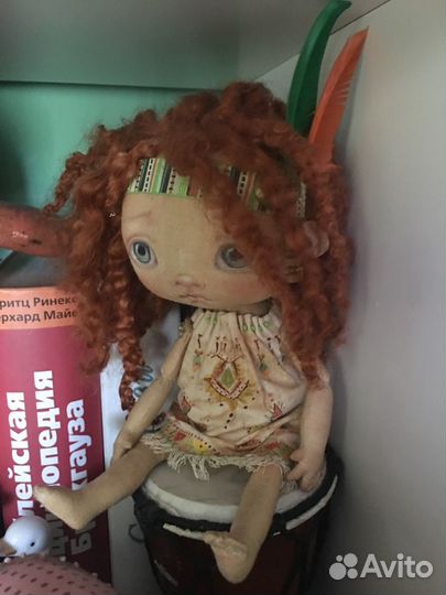 Кукла ручной работы Индианка