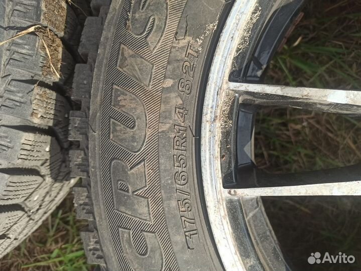 Колеса в сборе r14 зимние на ваз