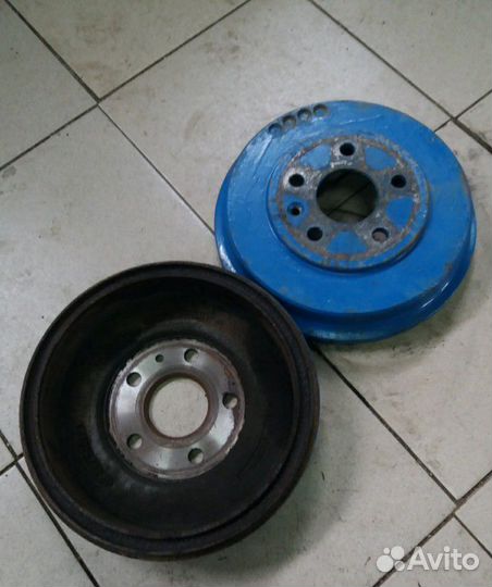 Задние тормозные барабаны Chevrolet Aveo T300