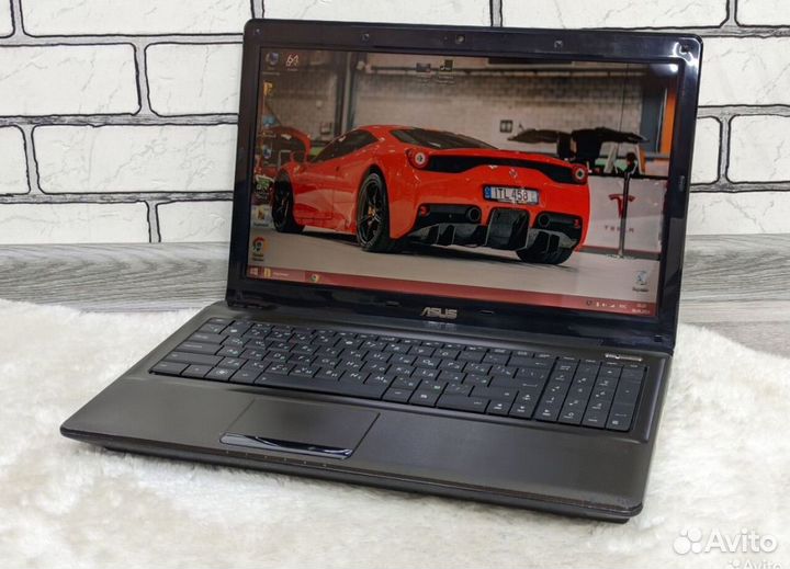 Ноутбук Asus k52j на intel core i5