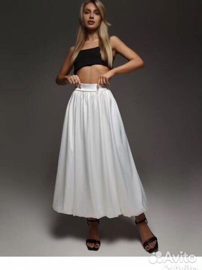 Юбка с воланами