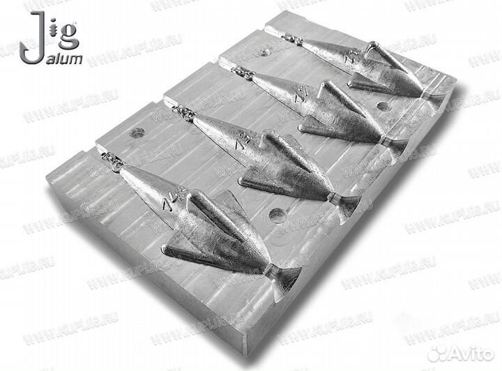 Форма для литья грузил 