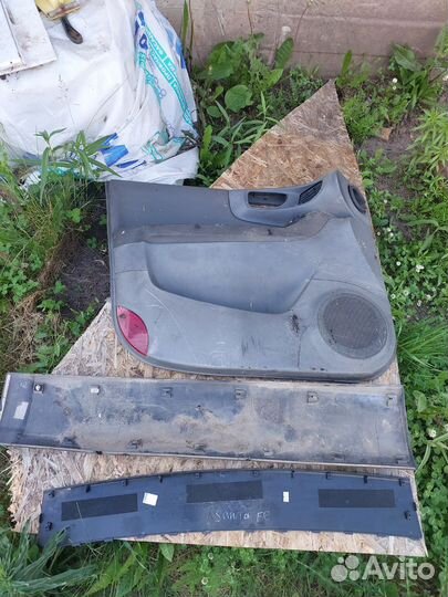 Накладка заднего бампера