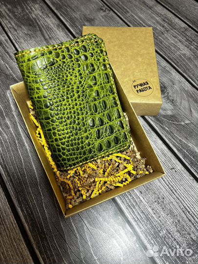 Обложка для паспорта из натуральной кожи