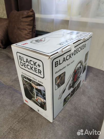 Пылесос автомобильный black decker pd1200av