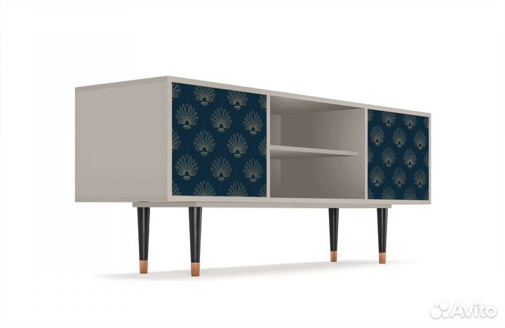 Тв-тумба T2 - Сатин - Blue Lotus