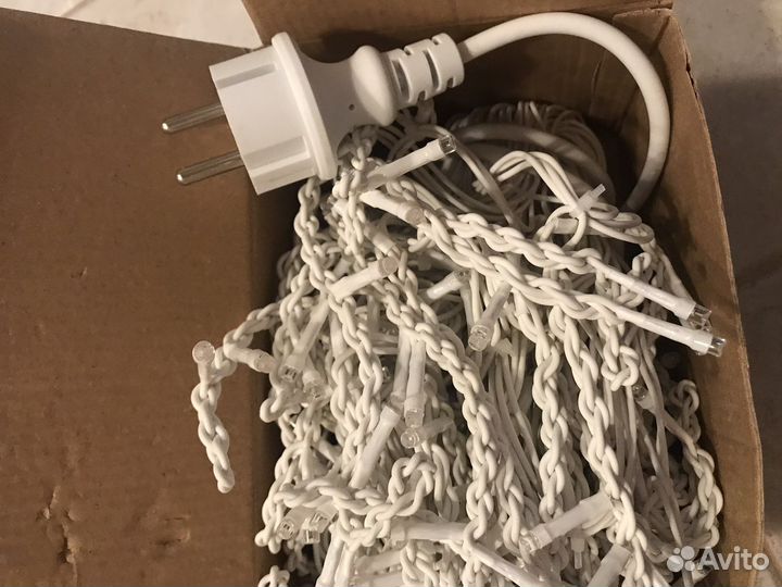 Гирлянда уличная бахрома 40 метров