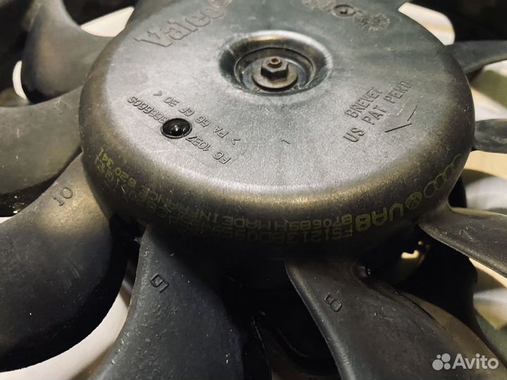 Э/вентилятор охлаждения двигателя VAG 8D0959455P