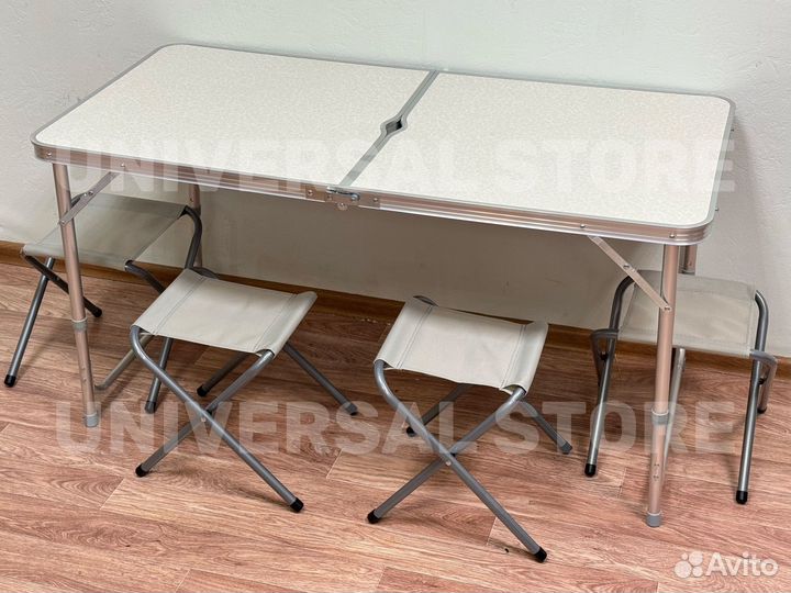 Стол туристический складной со стульями набор