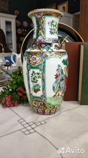 Старинная ваза, Китай, фарфор