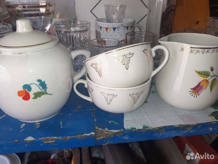 Посуда ссср,Дулёво