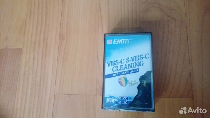 Новые чистящие видеокассеты VHS/svhs в упаковке