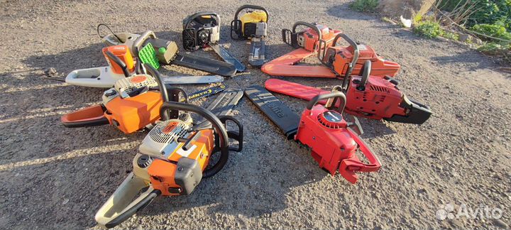 Триммера, пилы, косы бу