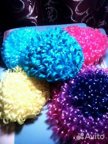 Мочалки для тела /душа /ванной. 2 вида