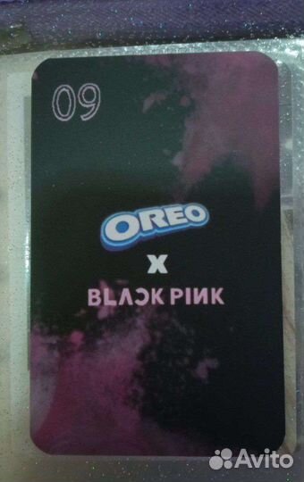 Карта lisa blackpink oreo