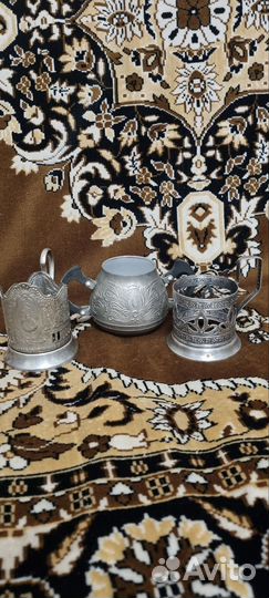 Чайник заварочный Мельхиор СССР