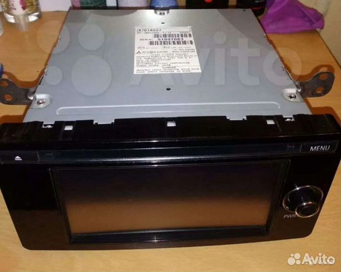 Магнитолы на Митсубиси оутлендер 3 с рамкой