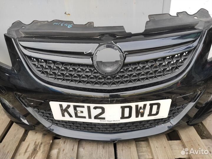 Бампер передний на Opel Corsa D OPC Рестайлинг