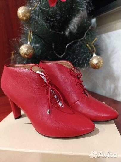 Ботильоны натуральная кожа 37