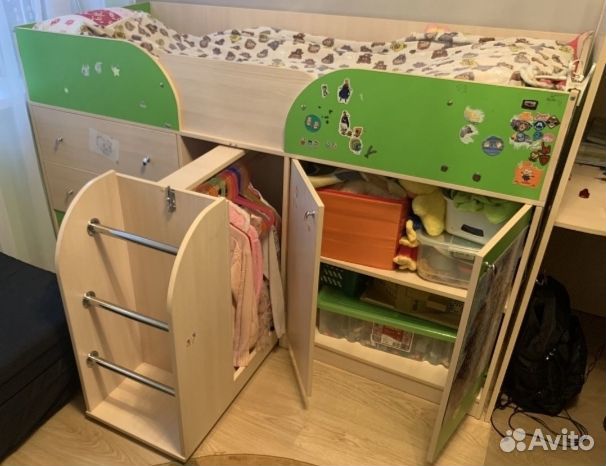 Кровать-чердак