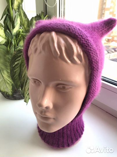 Шапка / Чепчик с ушками