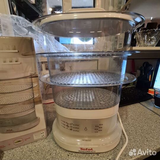 Пароварка Tefal Minicompact S12-E