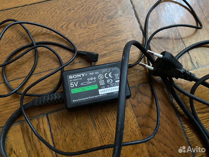 Зарядка адаптер psp