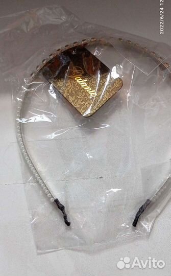 Ободки для волос новые, разные