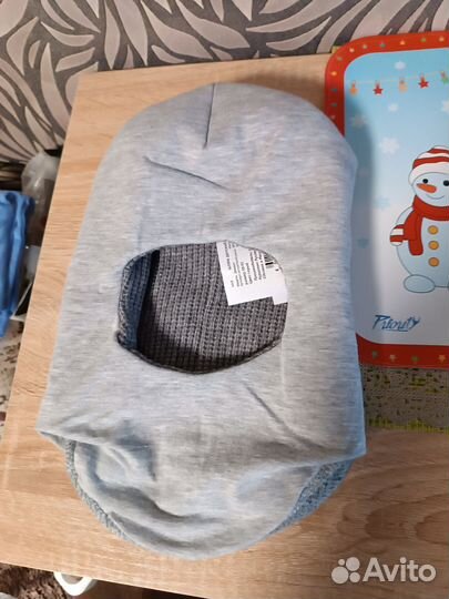 Шапка шлем зимний новый