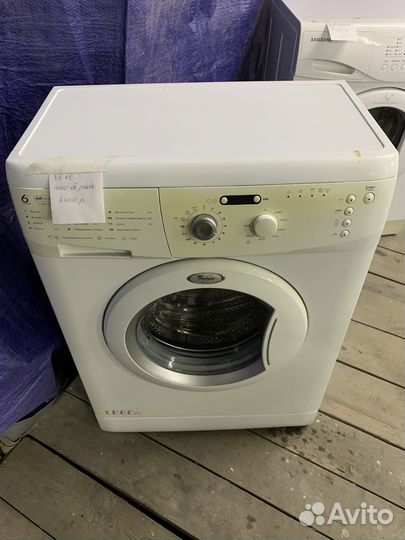 Стиральная машина whirlpool awg 3.5кг