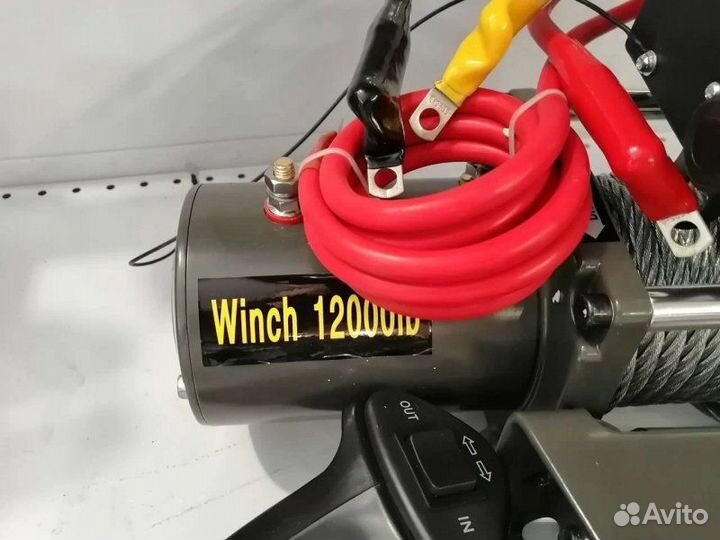 Лебедкa Electric winch 12000lbs 12/24v