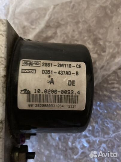 Блок ABS ford fusion, fiesta