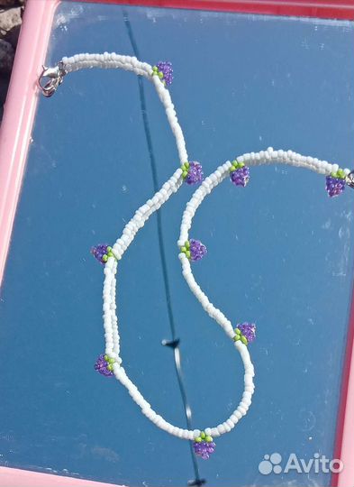 Чокер из бисера