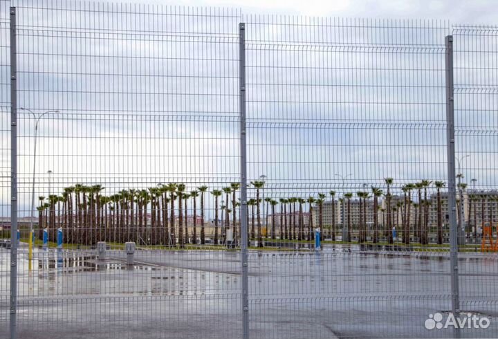 Забор из 3D сетки