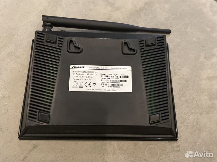 Wifi роутер asus rr-n10p