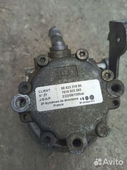 Насос гур гидроусилителя Ситроен Ц5 C5 X7