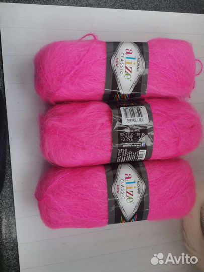 Пряжа мохер Alize Mohair classic