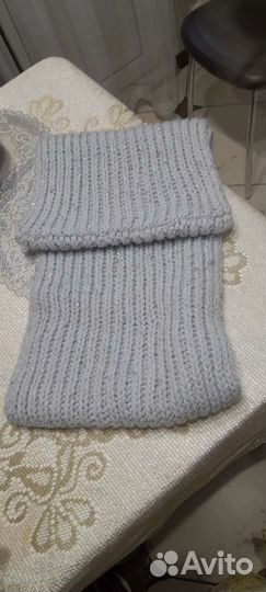 Комплект(шапка шарф).Ангора