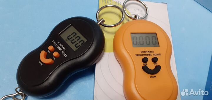 Электронный безмен с ЖК-дисплеем + подсветкой 40кг