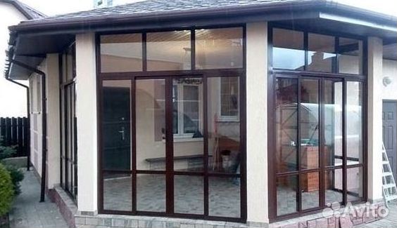 Остекление террасы