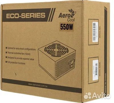 Блок питания AeroCool ECO-550W