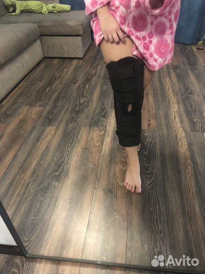 Коленный ортез гипс фиксатор