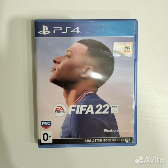 Игра, диск для PS4 FIFA 22 (Русская версия)