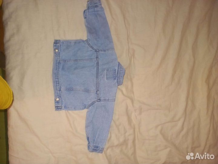 Джинсовая куртка для мальчика