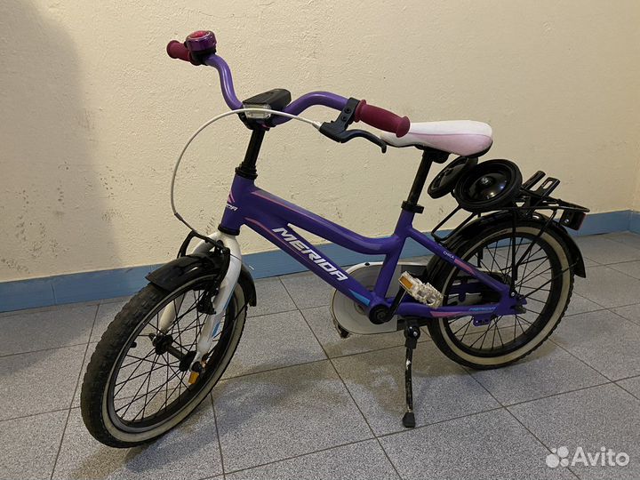 Детский велосипед для девочки 16
